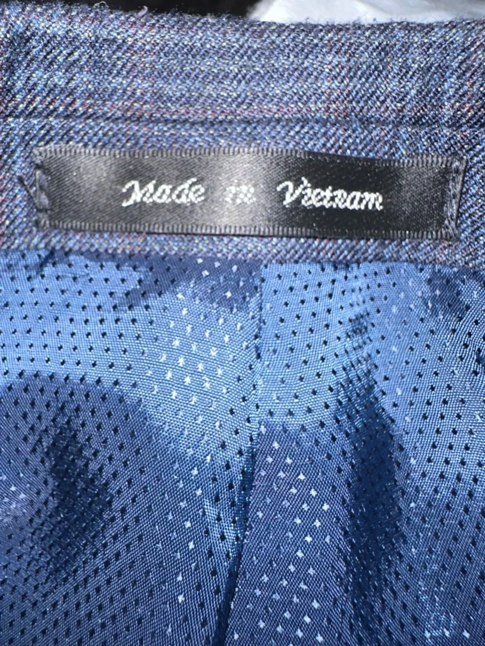 Michael Kors Mens Sport Coat Blazer Gray Blue Glen‎ Plaid Two Button Jacket